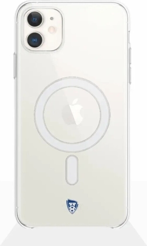 iPhone 11 Sarpsborg 08 Clear case (MagSafe) -mobildeksel, hvit