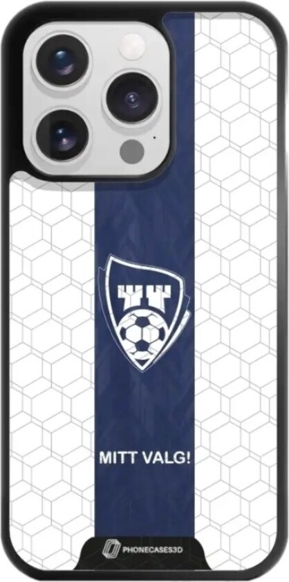 iPhone 15 Pro Sarpsborg 08 3D mobildeksel, svart