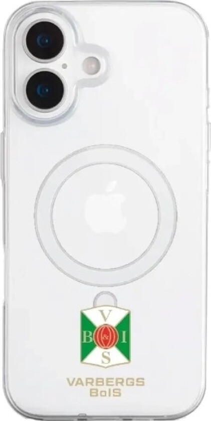 iPhone 17 Varbergs BoIS Clear case (MagSafe) -mobildeksel, hvit