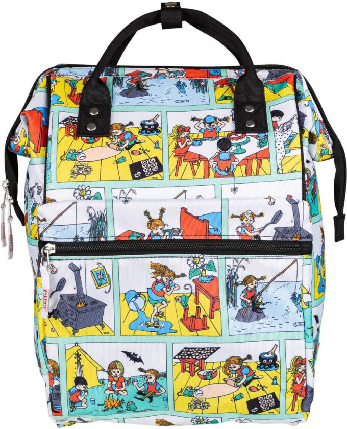 Pippi Longstocking - Loru Backpack Energetic Green (73100291)