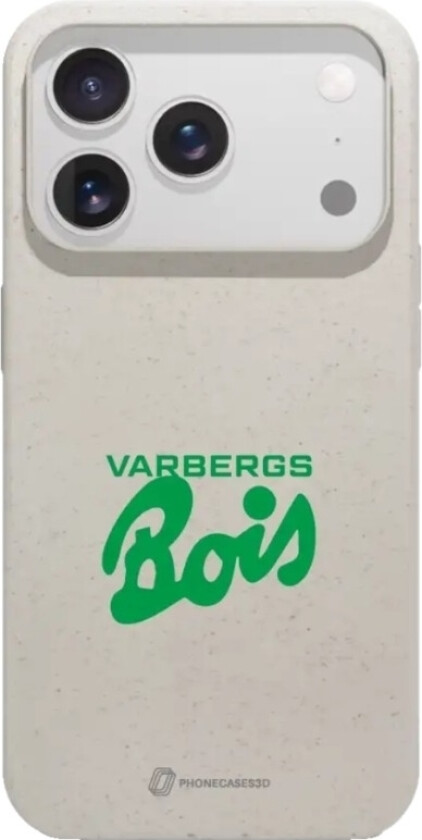 iPhone 17 Pro Varbergs BoIS komposterbart deksel, hvit
