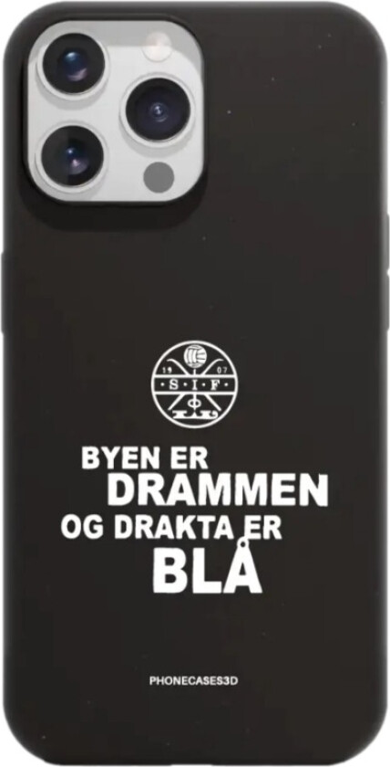 iPhone 14 Pro Strømsgodset komposterbart deksel, svart