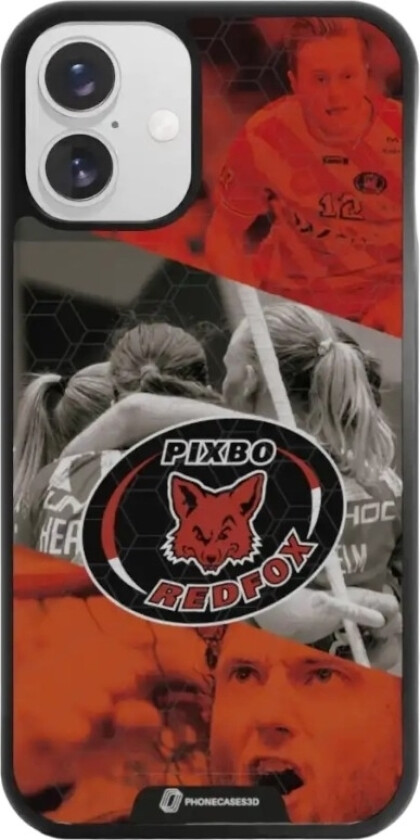 iPhone 16 Plus Pixbo IBK 3D mobildeksel, svart