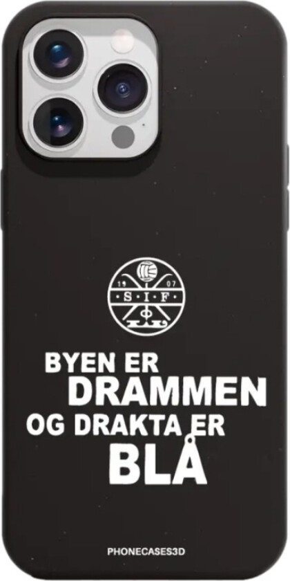iPhone 16 Pro Max Strømsgodset komposterbart deksel, svart