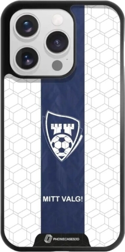 iPhone 16 Pro Sarpsborg 08 3D mobildeksel, svart