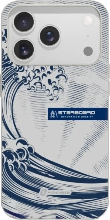 iPhone 17 Pro Starboard komposterbart deksel, hvit