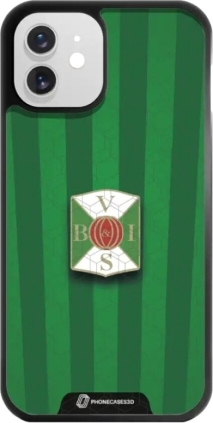iPhone 12 Varbergs BoIS 3D mobildeksel, svart