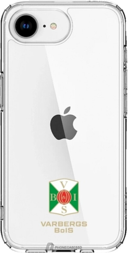 iPhone 16e Varbergs BoIS Clear case -mobildeksel, hvit