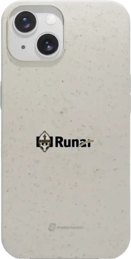 iPhone 15 IL Runar komposterbart deksel, hvit