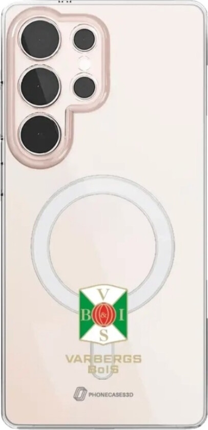 Samsung Galaxy S25 Ultra Varbergs BoIS Clear case (MagSafe) -mobildeksel, hvit
