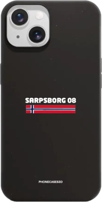 iPhone 15 Sarpsborg 08 komposterbart deksel, svart