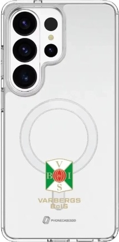 Samsung Galaxy S26 Ultra Varbergs BoIS Clear case (MagSafe) -mobildeksel, hvit