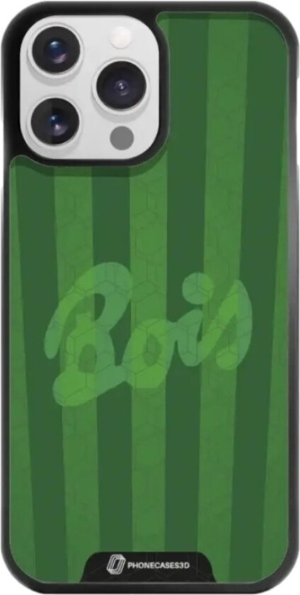 iPhone 14 Pro Varbergs BoIS 3D mobildeksel, svart