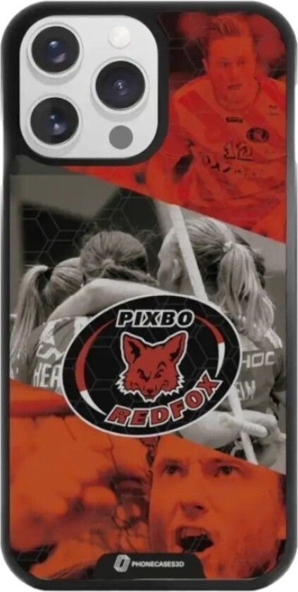 iPhone 14 Pro Pixbo IBK 3D mobildeksel, svart