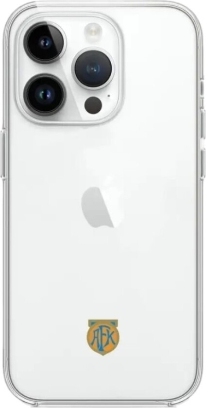 iPhone 13 Pro Aalesunds FK Clear case -mobildeksel, hvit