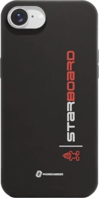 iPhone 16e Starboard komposterbart deksel, svart