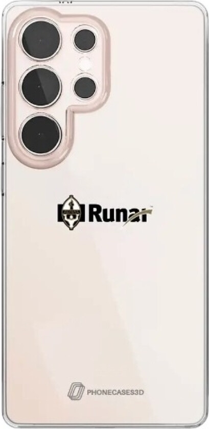 Samsung Galaxy S25 Ultra IL Runar Clear case -mobildeksel, hvit