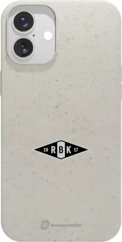 iPhone 16 Plus RBK komposterbart deksel, hvit