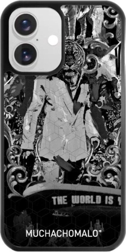 iPhone 16 Muchacho Malo 3D mobildeksel, svart