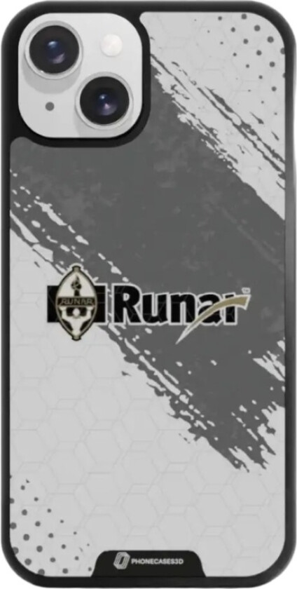 iPhone 14 IL Runar 3D mobildeksel, svart