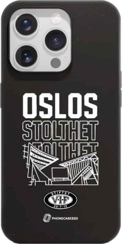 iPhone 15 Pro VIF komposterbart deksel, svart