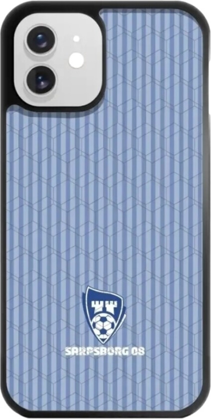 iPhone 12 Sarpsborg 08 3D mobildeksel, svart
