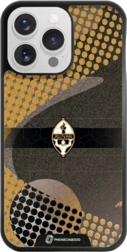 iPhone 13 Pro IL Runar 3D mobildeksel, svart