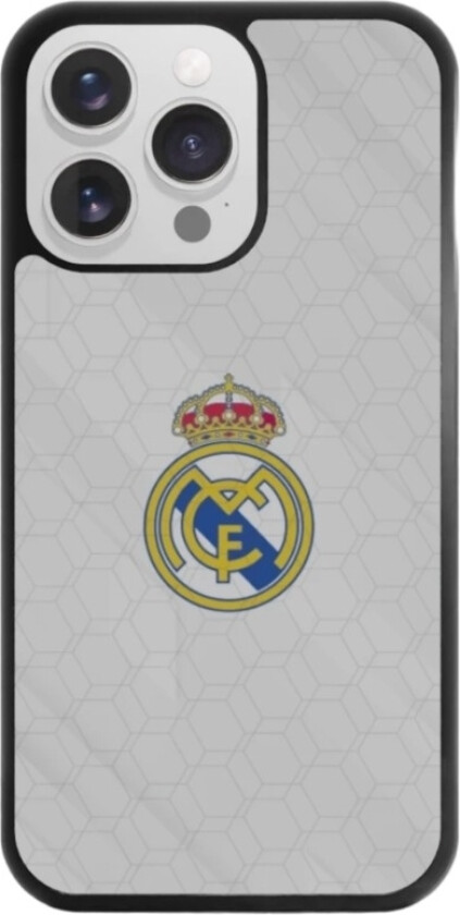 iPhone 13 Pro Real Madrid 3D mobildeksel, svart