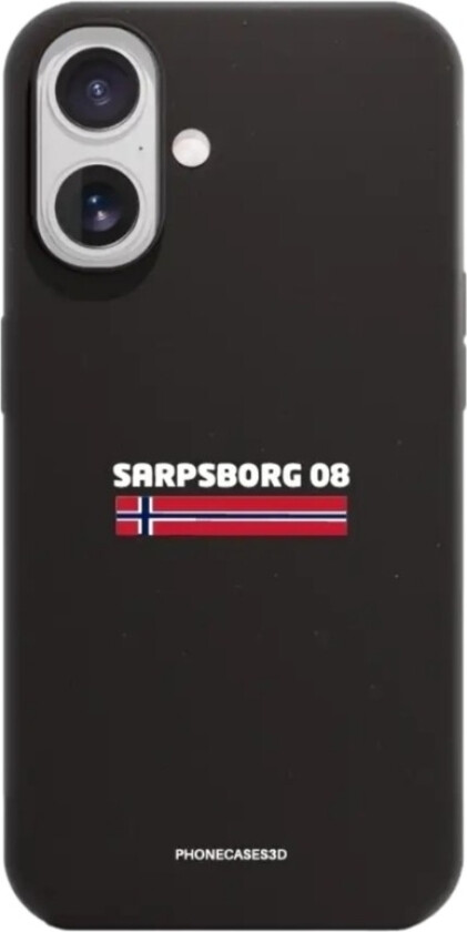 iPhone 17 Sarpsborg 08 komposterbart deksel, svart