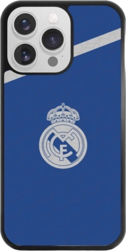 iPhone 13 Pro Real Madrid 3D mobildeksel, svart