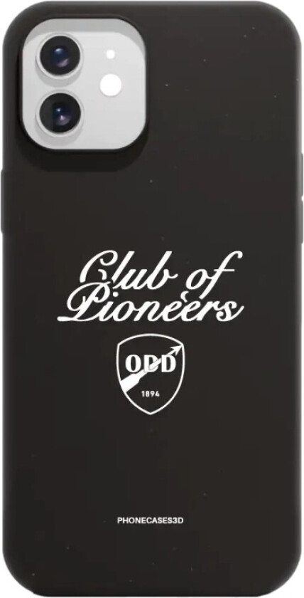 iPhone 12 Odds Ballklubb komposterbart deksel, svart