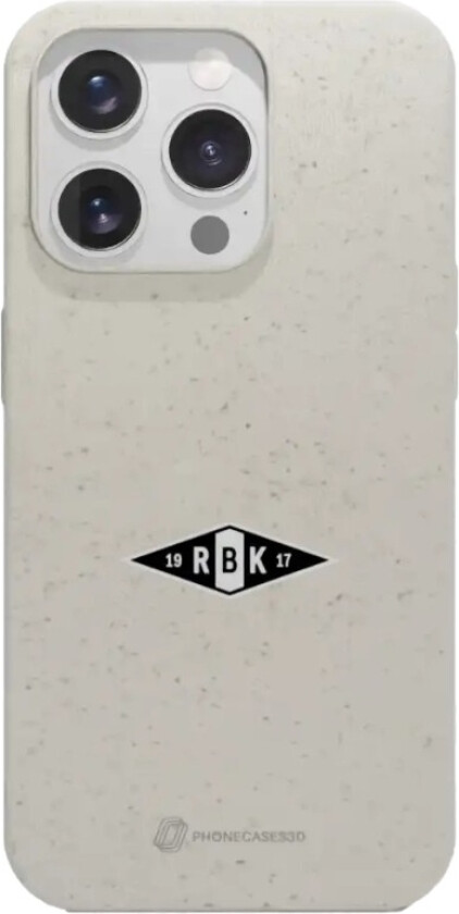 iPhone 16 Pro RBK komposterbart deksel, hvit