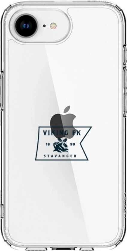 iPhone 16e Viking FK Clear case -mobildeksel, hvit