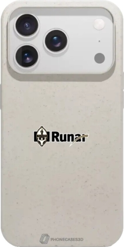 iPhone 17 Pro IL Runar komposterbart deksel, hvit