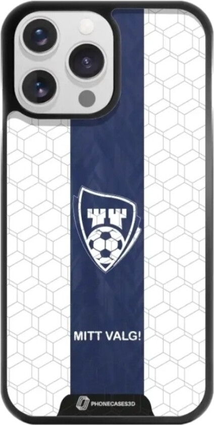 iPhone 14 Pro Sarpsborg 08 3D mobildeksel, svart