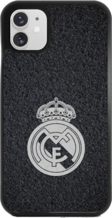 iPhone 11 Real Madrid 3D mobildeksel, svart