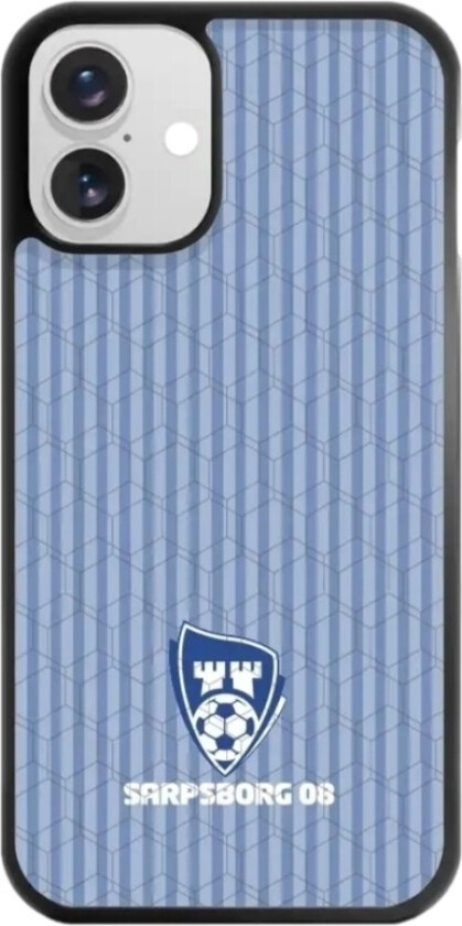 iPhone 16 Plus Sarpsborg 08 3D mobildeksel, svart