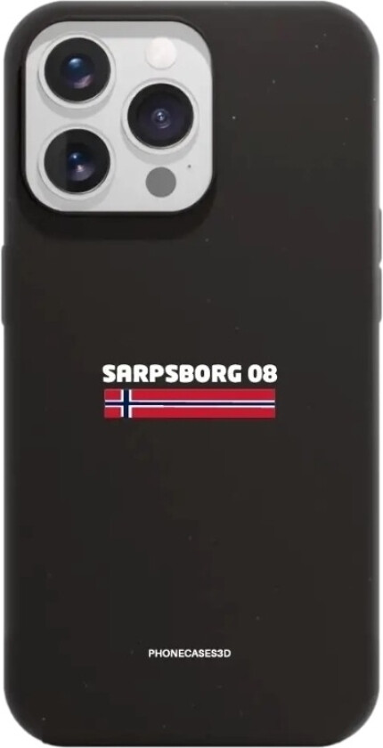 iPhone 13 Pro Sarpsborg 08 komposterbart deksel, svart