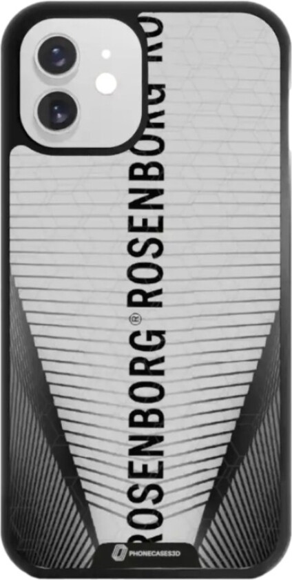 iPhone 12 RBK 3D mobildeksel, svart