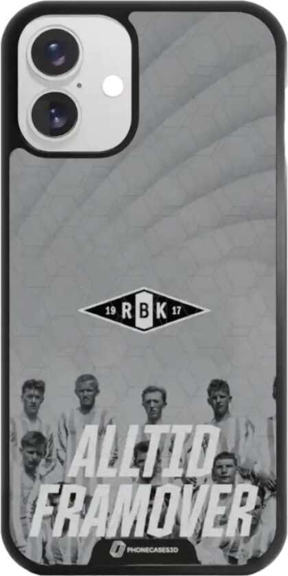 iPhone 16 Plus RBK 3D mobildeksel, svart