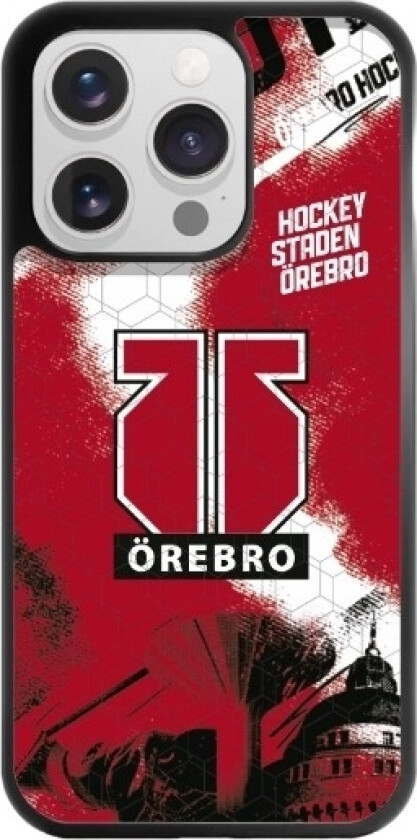 iPhone 16 Pro Örebro HK 3D mobildeksel, svart
