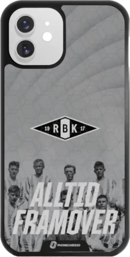 iPhone 12 RBK 3D mobildeksel, svart