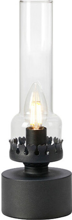 - Kandella 1 Bordlampe Sandy Black/Clear