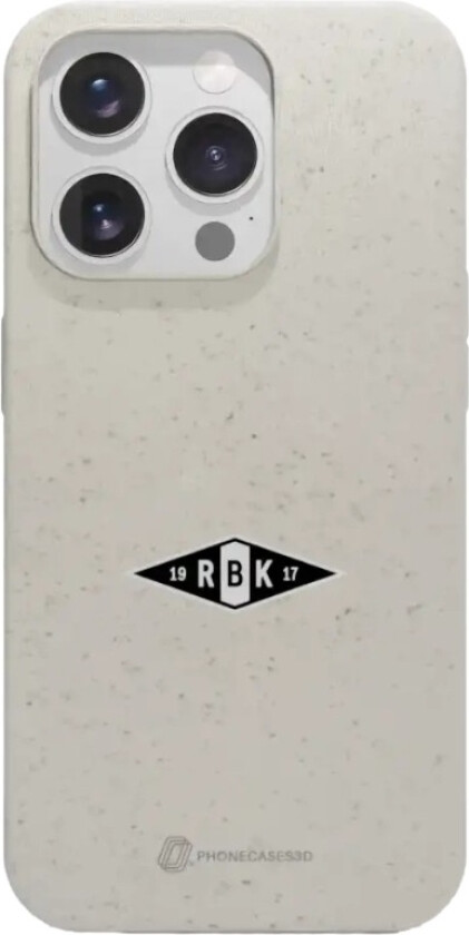 iPhone 15 Pro RBK komposterbart deksel, hvit