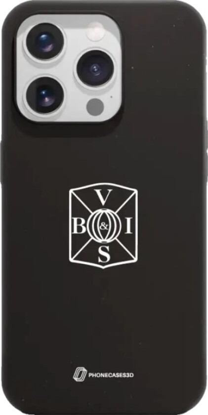 iPhone 16 Pro Varbergs BoIS komposterbart deksel, svart