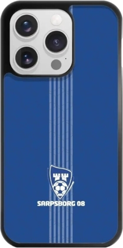 iPhone 15 Pro Sarpsborg 08 3D mobildeksel, svart