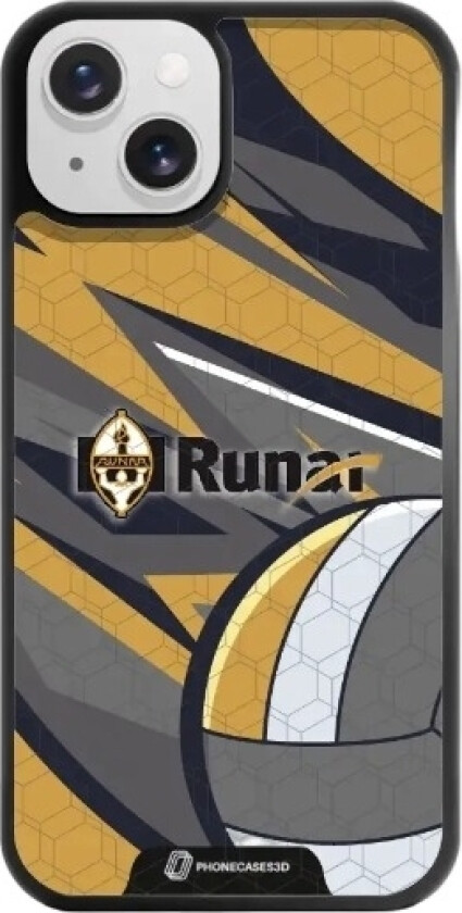 iPhone 13 IL Runar 3D mobildeksel, svart