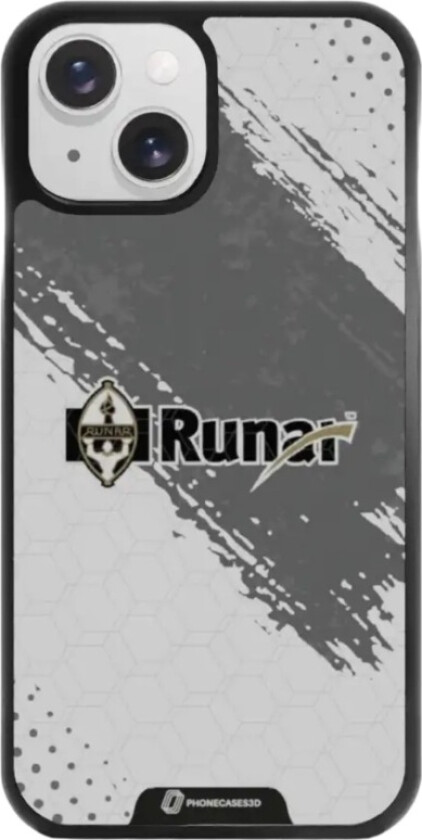 iPhone 15 IL Runar 3D mobildeksel, svart