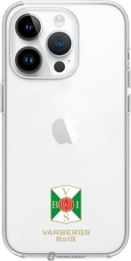iPhone 14 Pro Varbergs BoIS Clear case -mobildeksel, hvit