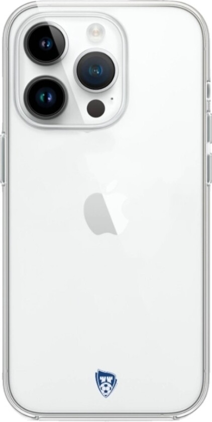 iPhone 14 Pro Sarpsborg 08 Clear case -mobildeksel, hvit